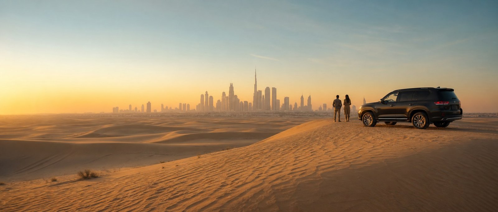 Dubai skyline, desert safari and luxury tour experiences